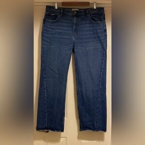 Abercrombie & Fitch The 90s Relaxed Jean High Rise Sz 34/18R